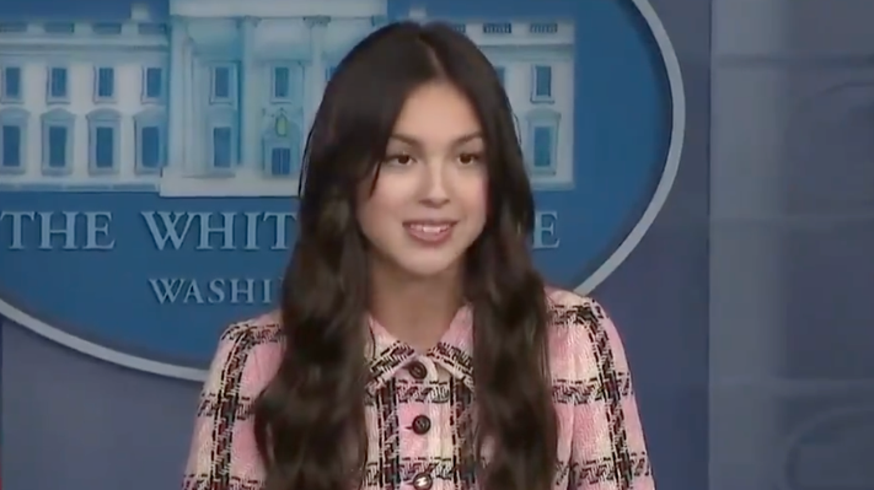 Olivia Rodrigo Went To The White House To Spread The Word That Vaccines