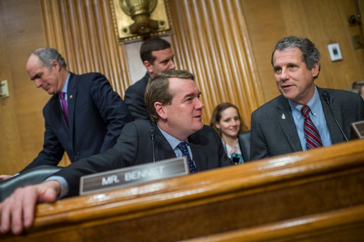 Sens. Michael Bennet (D-Colo.), and Sherrod Brown, (D-Ohio) co-sponsored the Senate's child tax credit expansion bill.