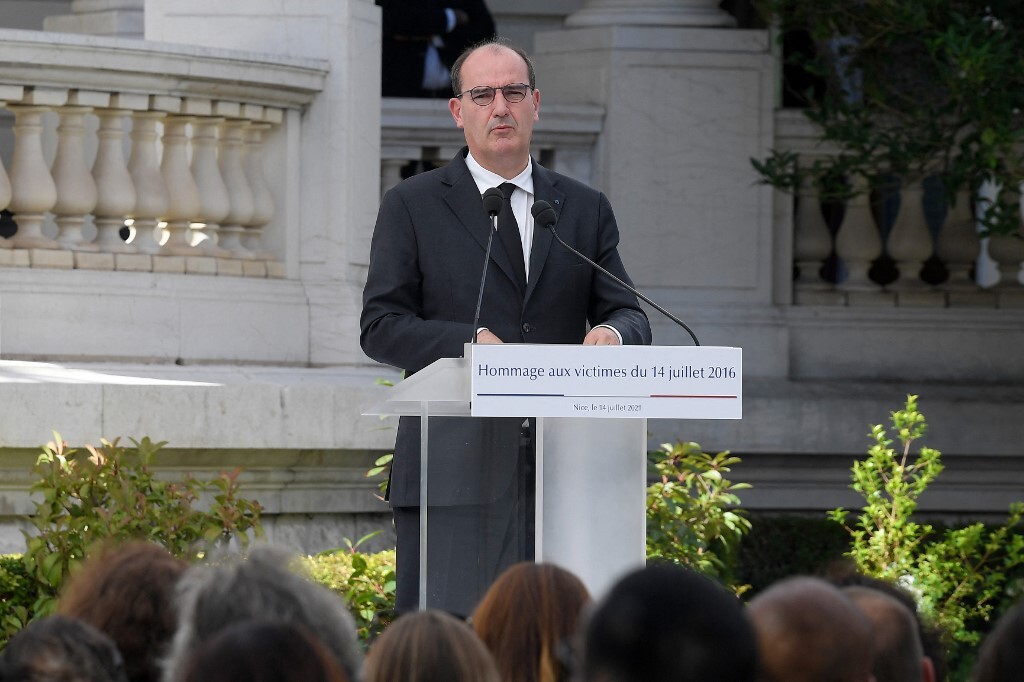 Nice: L'hommage de Castex aux victimes de l'attentat du 14-juillet