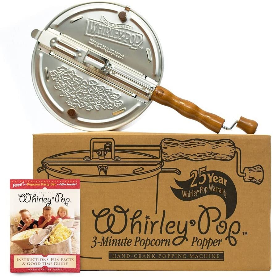 Fireworks Popcorn Whirley Pop Stovetop Popper