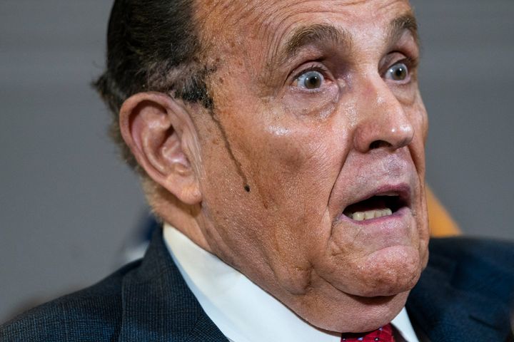Rudy Giuliani in Nov. 2020