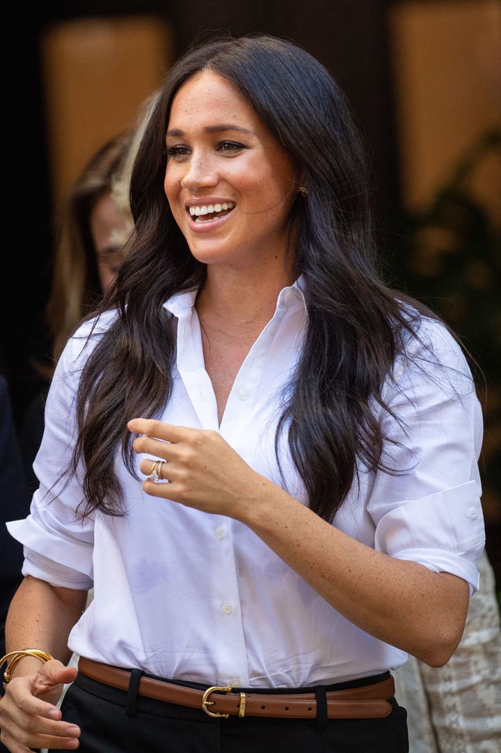 Meghan Markle pictured in 2019
