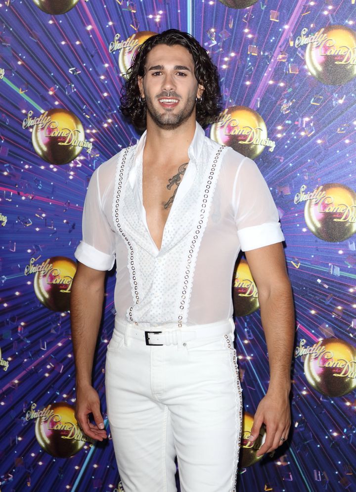 Graziano Di Prima at the Strictly launch in 2019