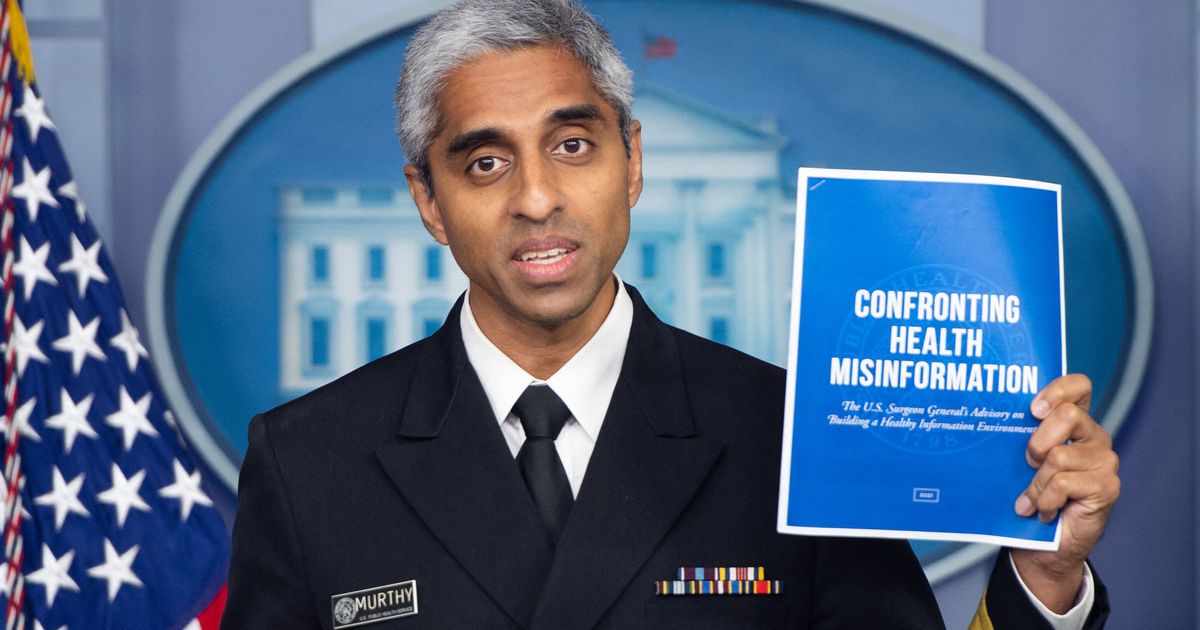 Surgeon General Says COVID-19 Misinformation Is An ‘Insidious Threat’ To The U.S.