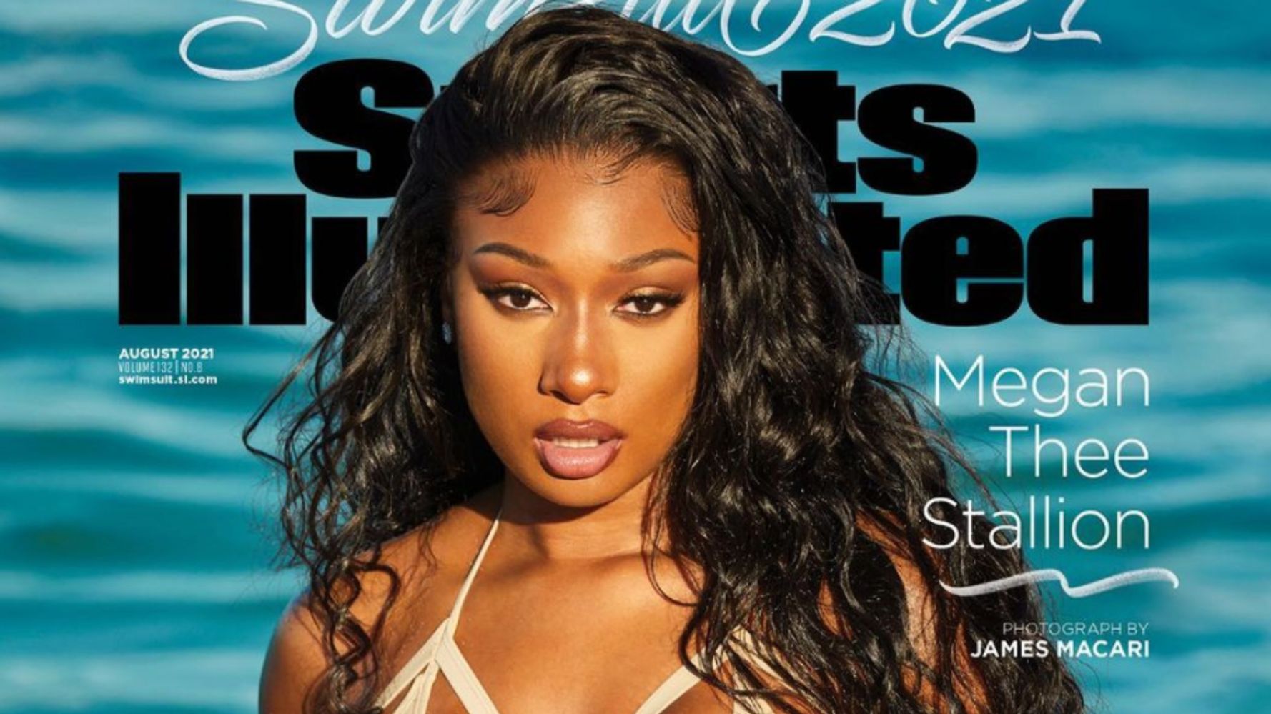 Megan Thee Stallion Becomes 1st Female Rapper On Sports Illustrated Cover, Fans Rave