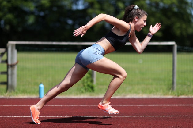 Η Ολίβια Μπριν προπονείται σκληρά - και εν μέσω πανδημίας - για να πετύχει τον στόχο της στους Παραολυμπιακούς Αγώνες που διεξάγονται το 2021 στην Ιαπωνία. (Photo by Naomi Baker/Getty Images)