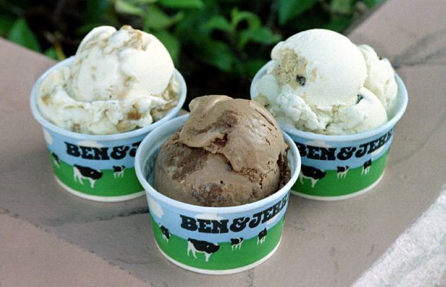 ベン&ジェリーズのアイスクリーム
