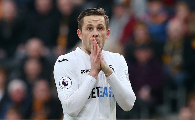 Ο Gylfi Sigurdsson με τη φανέλα της Σουόνσι (Reuters / Scott Heppell Livepic)