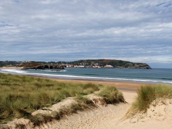 Una de las playas de Somo