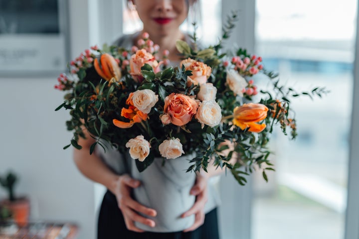 Some flower arrangements are so pretty you can't bear to let them go.