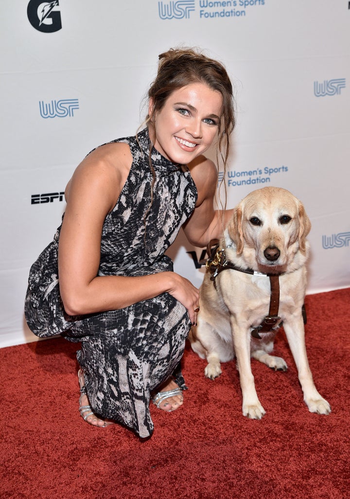 Meyers attends the 40th Annual Women in Sport Foundation Honoring Women in Sport Gala in 2019.