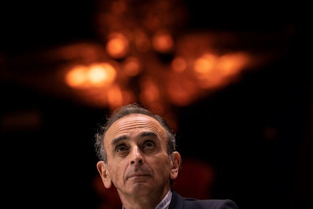 Photo d'Éric Zemmour en avril 2019 in Paris. (Photo by Lionel BONAVENTURE / AFP)