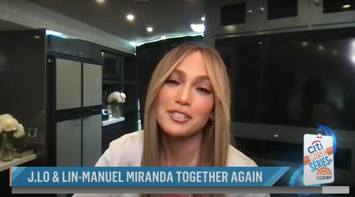 Jennifer Lopez definitely didn't want to answer questions about her love life