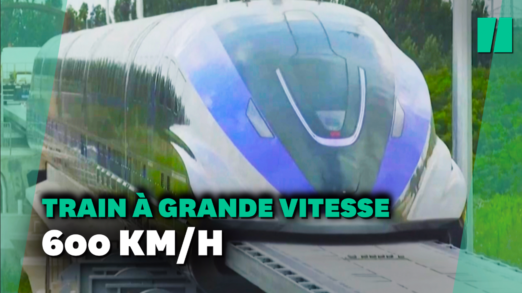 La Chine dévoile un train capable de battre le record de vitesse du TGV français | Le HuffPost