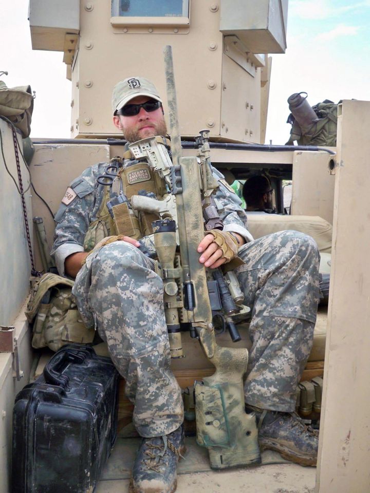 Ο βετεράνος πεζοναύτης των ΗΠΑ Τζέισον Λάιλι. Εδώ στην πόλη Φαράχ του Αφγανιστάν το 2009. Jason Lilley/Handout via REUTERS