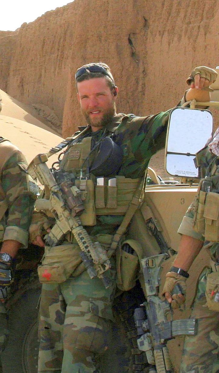 Ο πεζοναύτης Τζέισον Λάιλι στο Αφγανιστάν το 2009. Jason Lilley/Handout via REUTERS