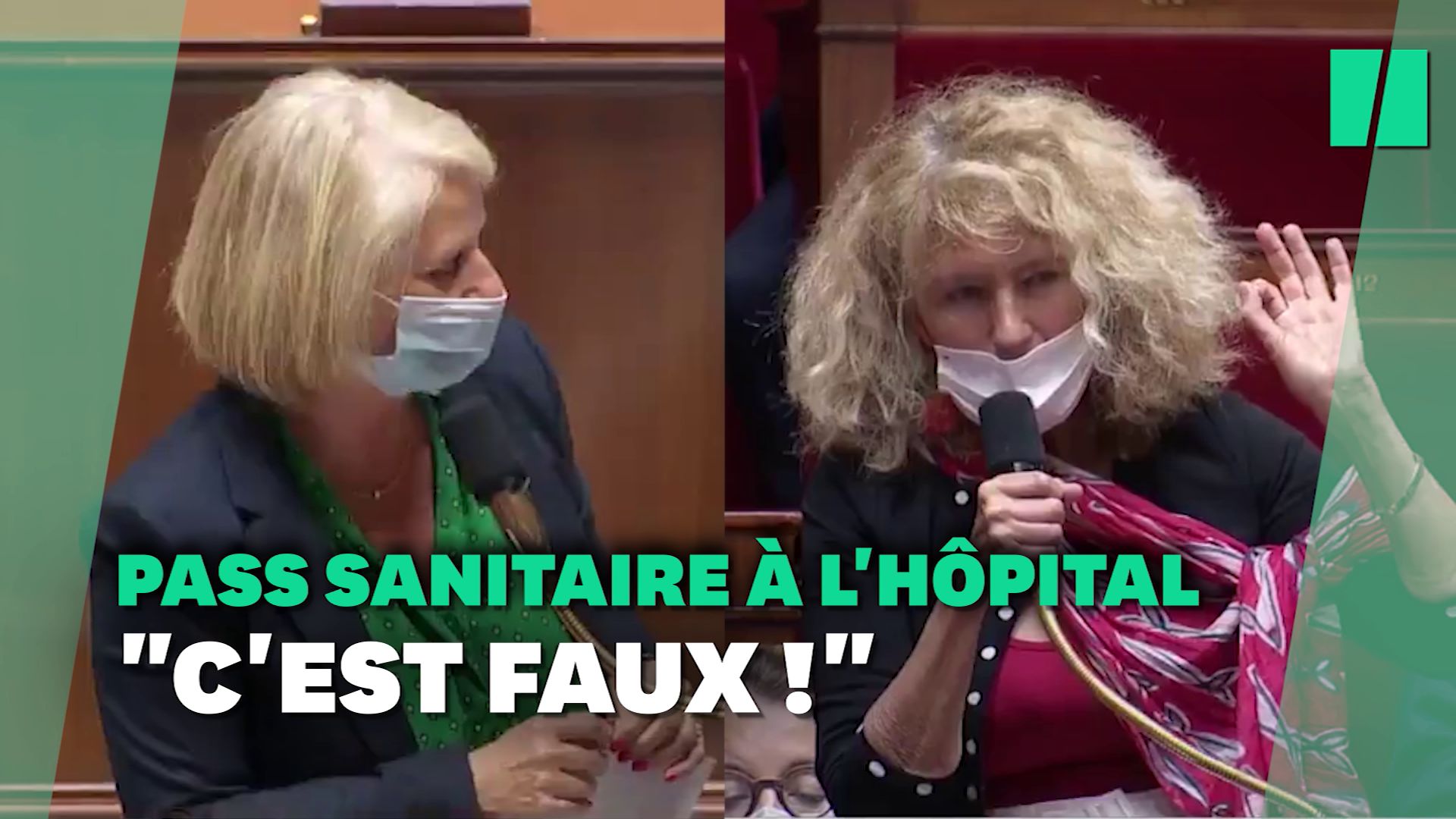 "Ici on ne désinforme pas!": tensions à l'Assemblée après les propos polémiques de Martine Wonner