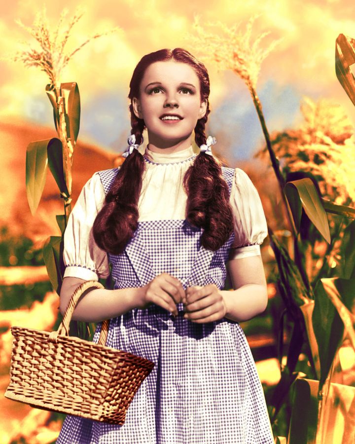 Judy Garland as Dorothy Gale in 1939’s “The Wizard of Oz.”