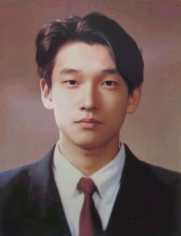 조승우의 학창시절.