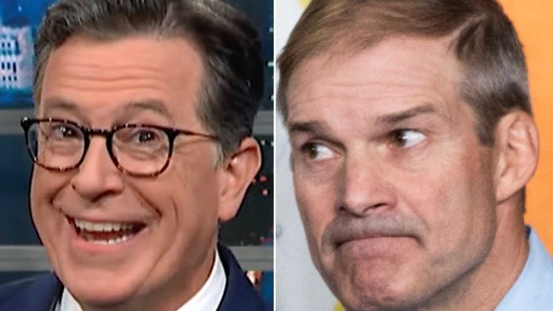 'Google It!': Stephen Colbert Taunts Jim Jordan With A Scathing Reminder Of His Past