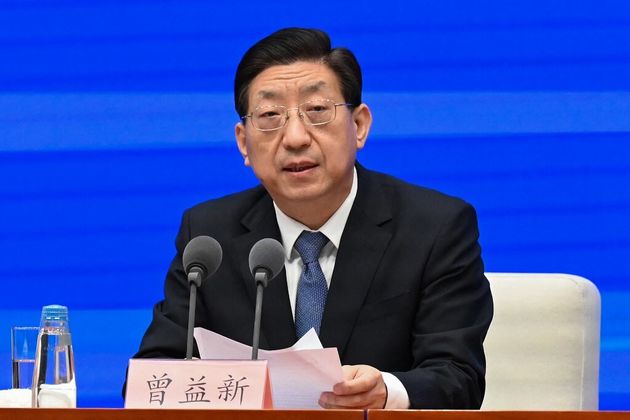 Zeng Yixin, le vice-ministre chinois de la Santé, en conférence de presse, le 31 décembre 2020