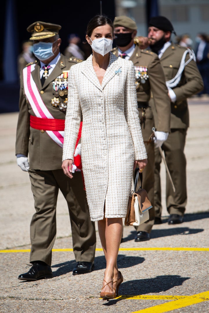 Letizia, en mayo en Colmenar Viejo.