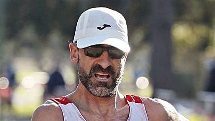 Jesús Ángel García Bragado, en acción en 2021
