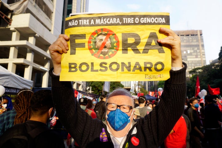 Rounds of mass protests calling for Bolsonaro's ouster have taken place in recent months, driving the right-wing president to become even more desperate as his political outlook worsens. 