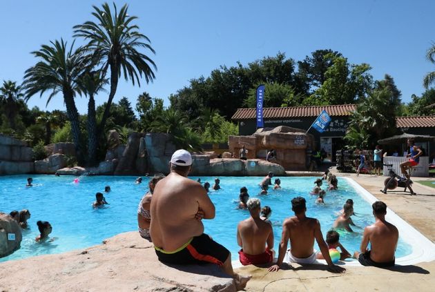 Un camping d'Argeles-sur-Mer, le 5 août 2020