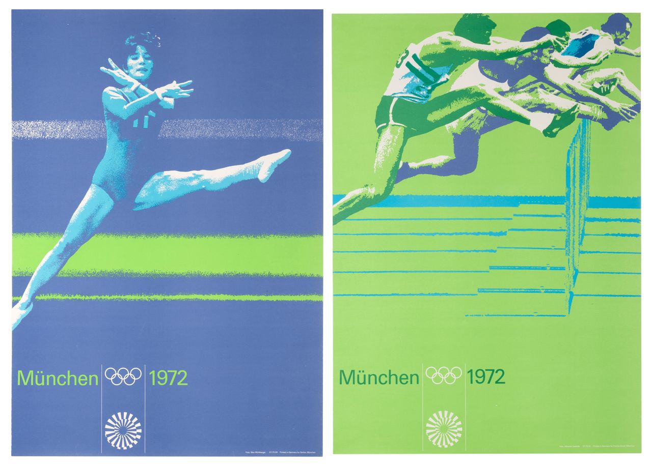 Αφίσες για τους Ολυμπιακούς Αγώνες του 1972 στο Μοναχό