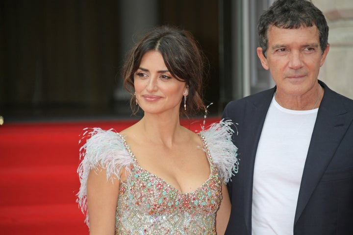 Penélope Cruz y Antonio Banderas en Londres.