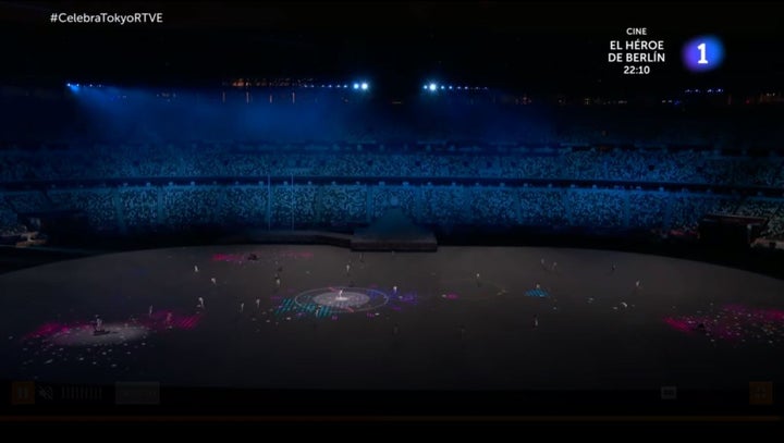 Un momento de la ceremonia.