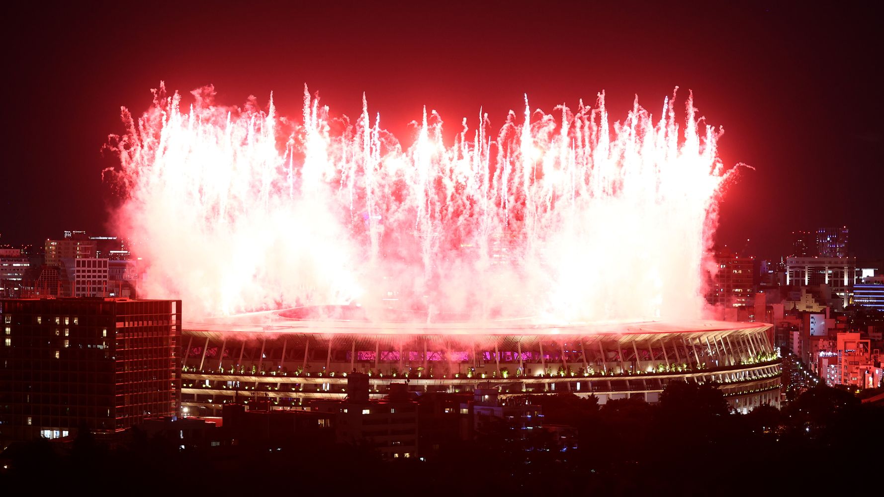 The Most Stunning Photos From The Tokyo Olympics Opening Ceremony