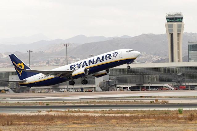 Avión de Ryanair.
