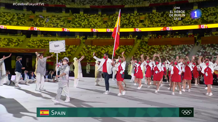 Ceremonia de apertura de los Juegos de Tokio 2020