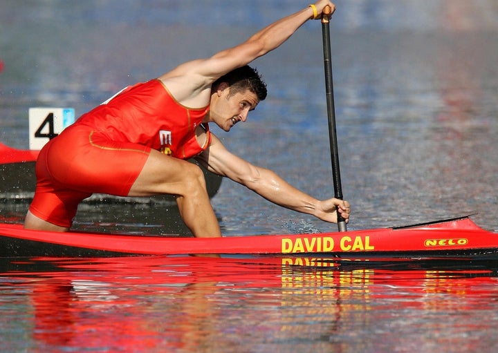 David Cal, en los Juegos Olímpicos de 2008.