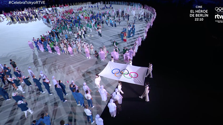 Ceremonia de apertura de los Juegos de Tokio 2020