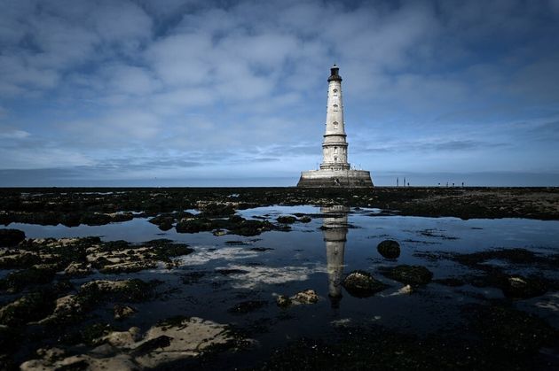 Le phare de Cordouan est entré ce 24 juillet au patrimoine mondial de l'Unesco (Photo by Philippe LOPEZ / AFP)