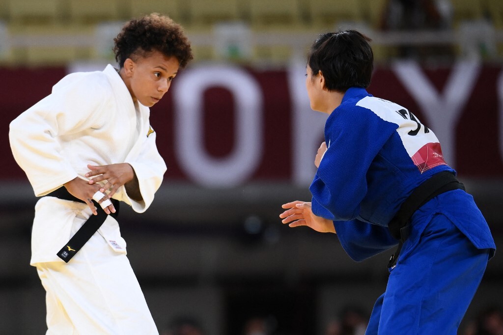 Amandine Buchard médaillée d'argent aux JO de Tokyo en judo