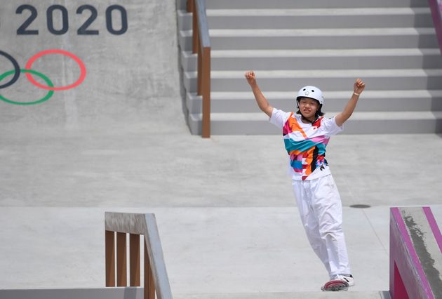 Momiji Nishiya est devenue ce 26 juillet a première championne olympique de l’histoire...