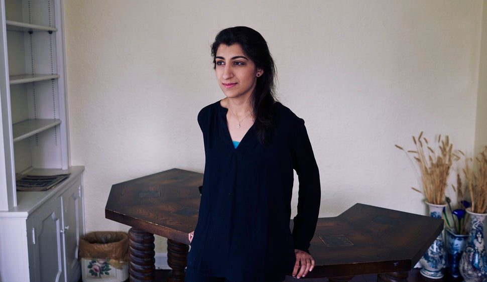 Lina Khan, now the chair of the Federal Trade Commission, was still a law student when she wrote a journal article challengin