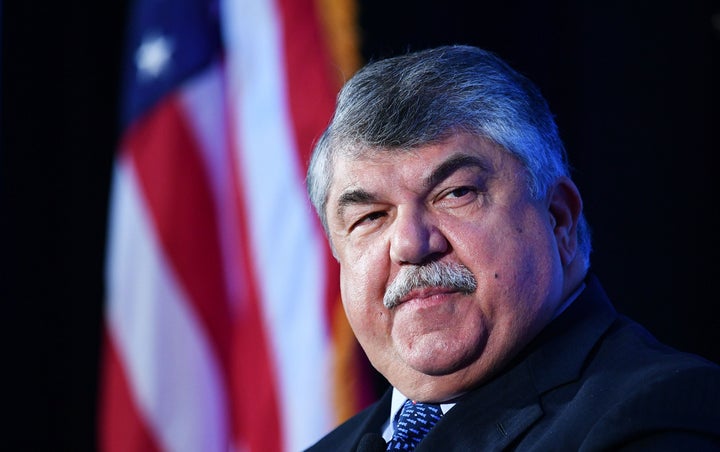 AFL-CIO President Richard Trumka said Tueday on C-SPAN that the labor federation supports workplace vaccine mandates.