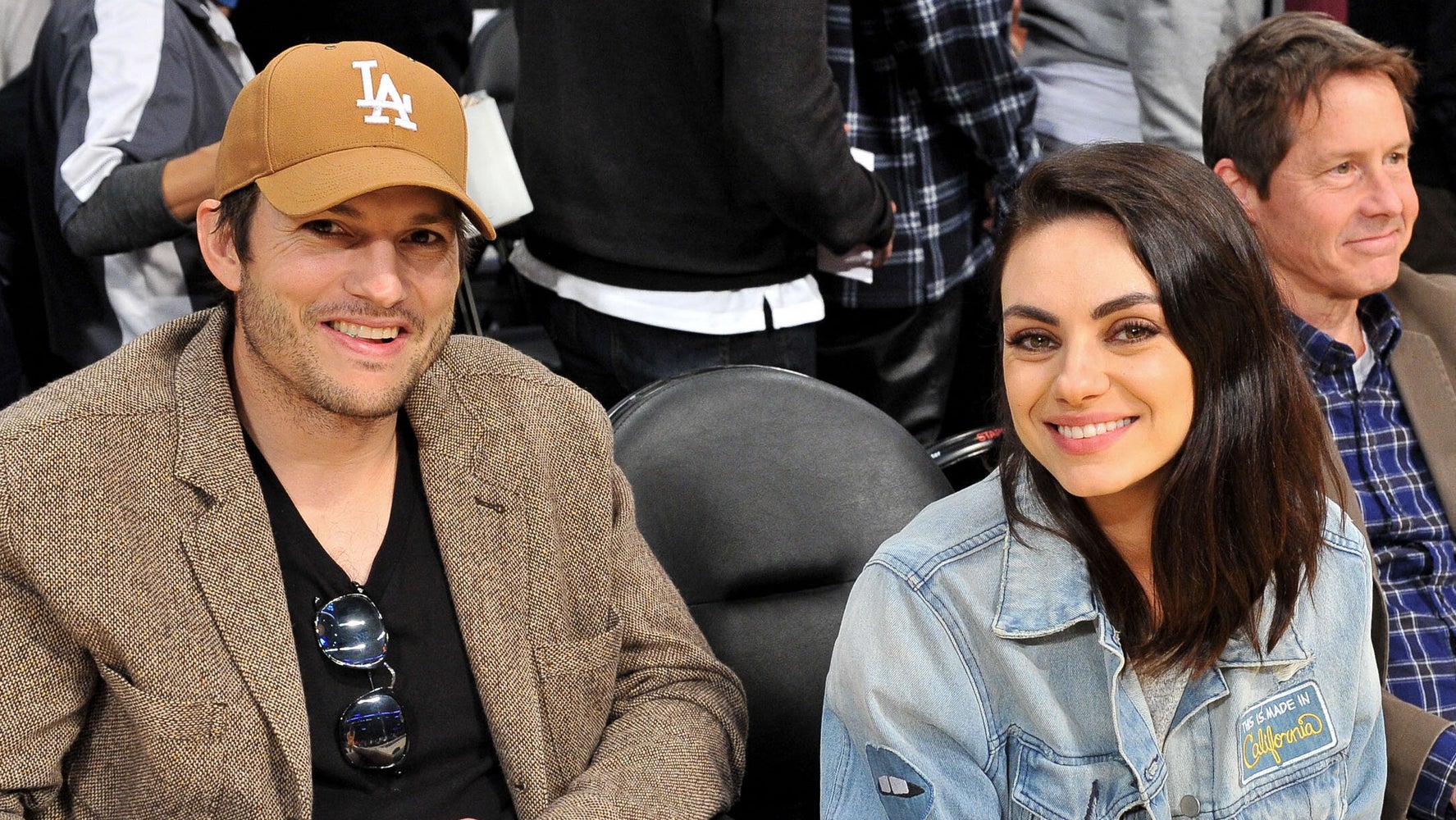 Mila Kunis, Ashton Kutcher Say They Only Bathe Kids When They Look Dirty