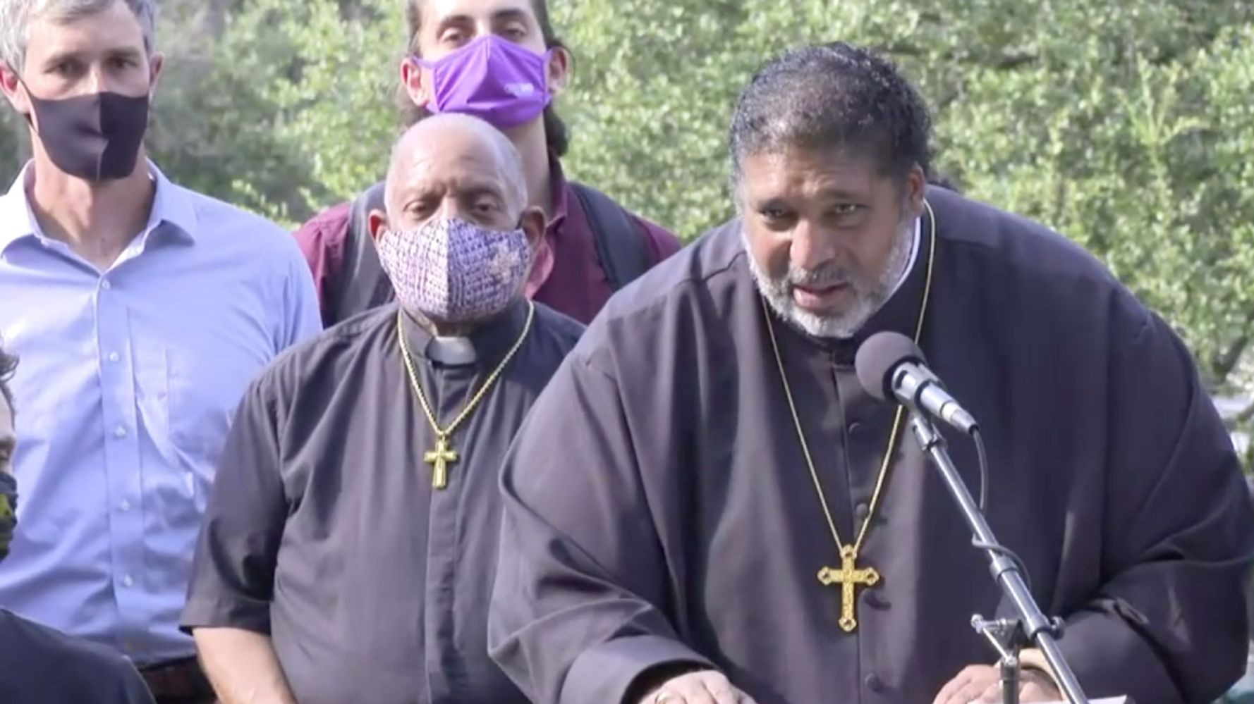 Rev. Barber, Beto O’Rourke Launch 4-Day March For Voting Rights In Texas
