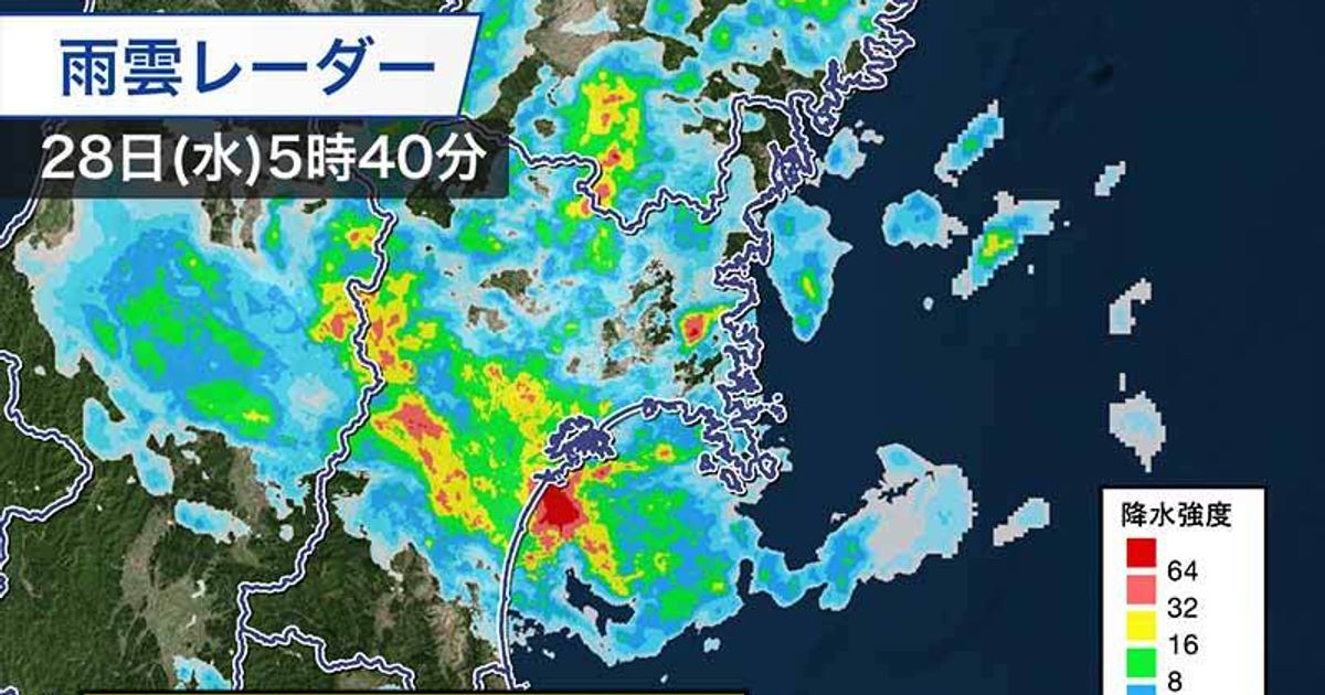 台風8号、宮城県石巻市付近に上陸。宮城県への上陸は統計史上初【台風情報】