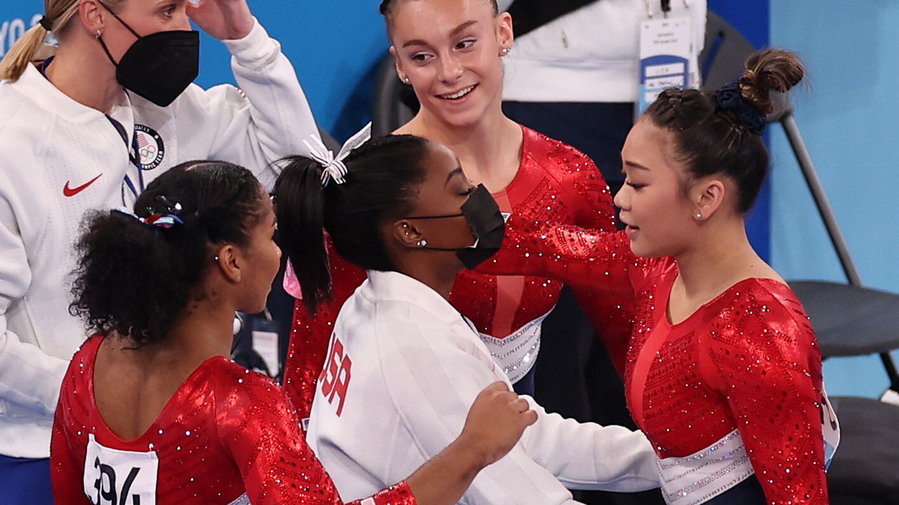 The Inspirational Pep Talk That Simone Biles Gave Teammates After Her Withdrawal