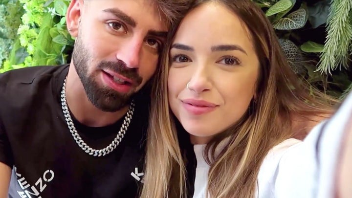 Isaac 'Lobo' y Lucía.