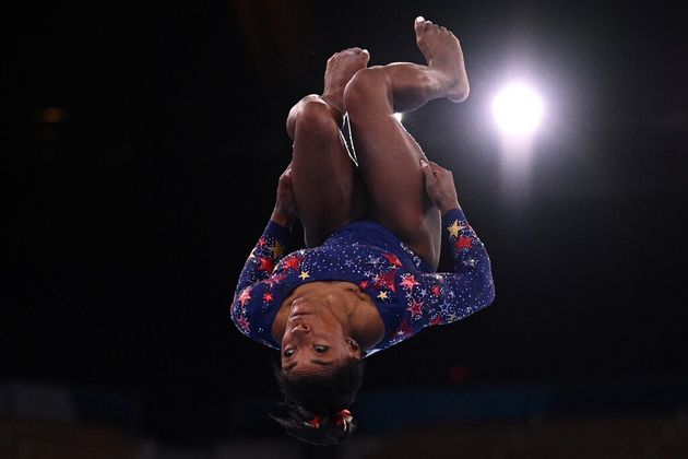 Simone BIles aux JO de Tokyo, le 27 juillet 2021