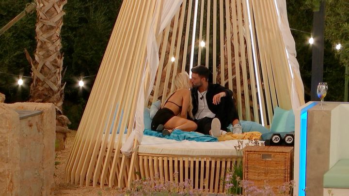 Lillie and Liam kiss ahead of tonight's Love Island recoupling