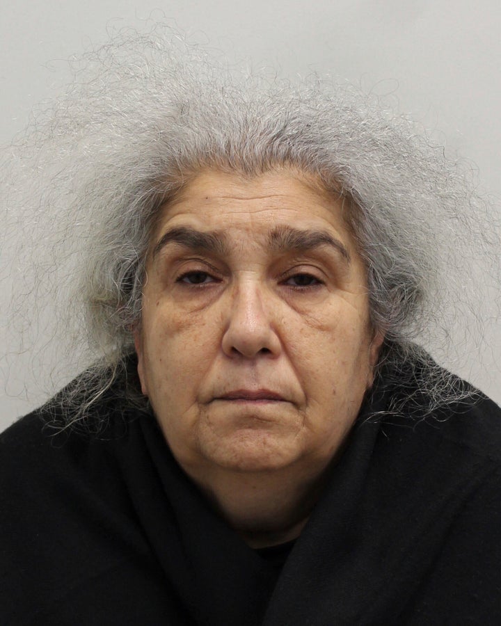 This undated photo issued by the Metropolitan Police shows Lulu Lakatos. A purported gem expert has been convicted of using sleight of hand to steal 4.2 million pounds ($5.7 million) worth of diamonds from a luxury jeweler in London’s tony Mayfair district. Lulu Lakatos, 60, was sentenced Wednesday July 28, 2021, to 5 1/2 years in prison after the trial at Southwark Crown Court in London. (Metropolitan Police via AP)